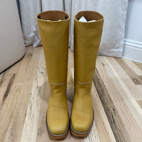 Frye Campus 14L Boots Banana - Picture 6 of 10